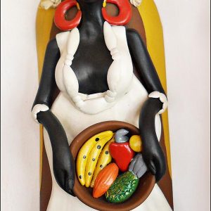 Boneca Negra de Parede