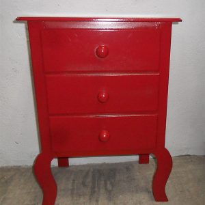 Criado Mudo Três Gavetas Cód AB 100