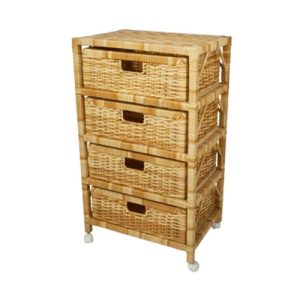 Gaveteiro Bananal com Quatro Gavetas – Cd.1010