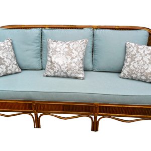 Sofá xingú natural três lugares